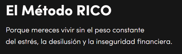 programa libertad financiera metodo rico